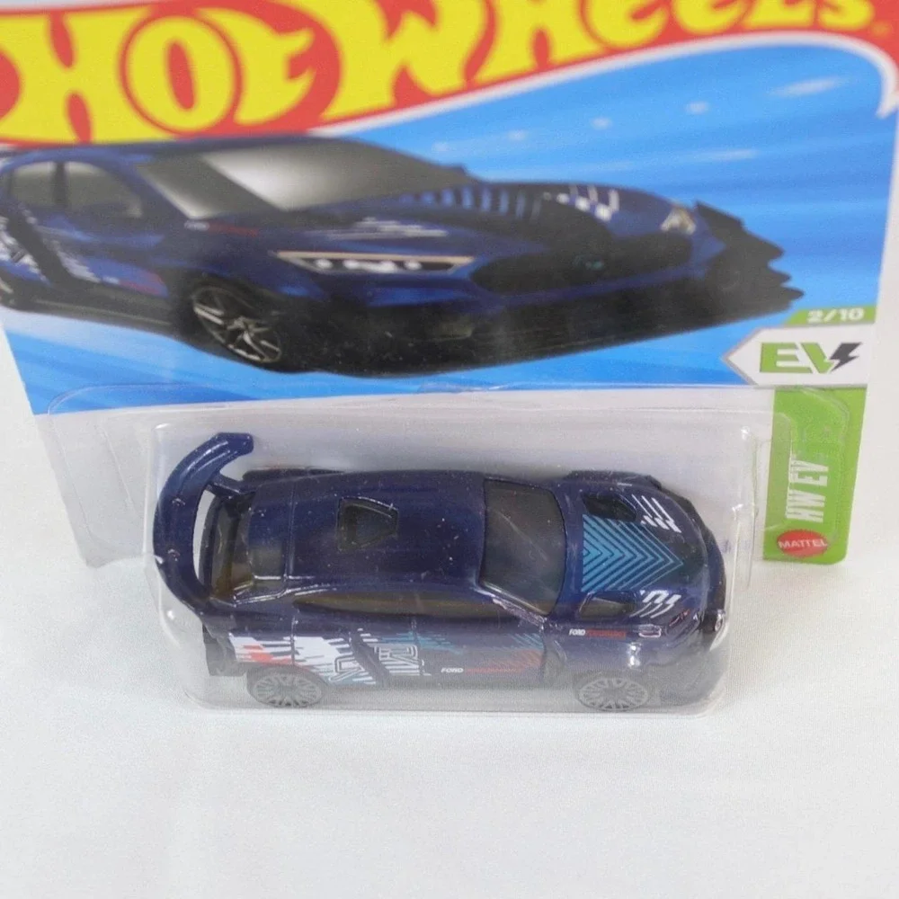 Hot Wheels Blue Ford Mustang Mach-E 1400 Toy Car - NEW